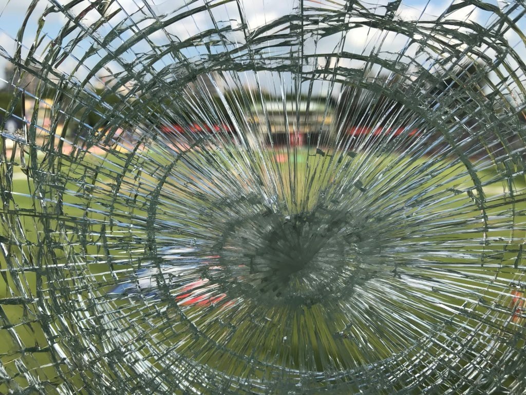 WATCH: Samuels smashes SIX! And a window!
