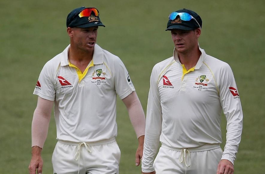 amid ball tampering row smith warner stand down from captaincy roles Smith-Warner stand down from captaincy roles, Paine to lead Australia in remainder of 3rd Test