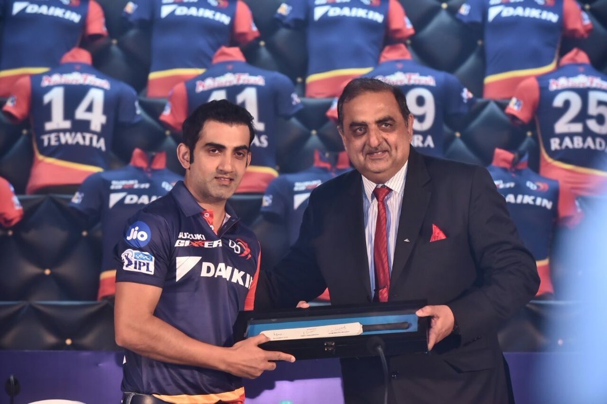 Gambhir appointed Delhi Daredevils skipper for IPL 2018