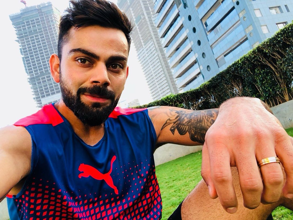 After tattoo, Virat flaunts his new hairstyle