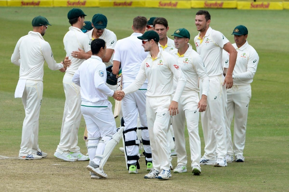 aussies wrap up first test as warner de kock bust up probed Aussies wrap up first Test as Warner, De Kock bust-up probed