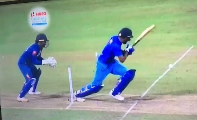 WATCH: KL Rahul becomes first Indian batsman to be dismissed in this fashion