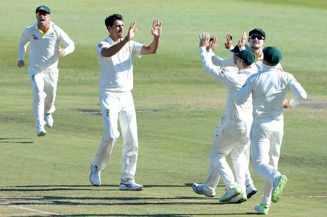 starc lyon bowl sa out for 162 australia take Starc, Lyon bowl SA out for 162, Australia take control of 1st Test