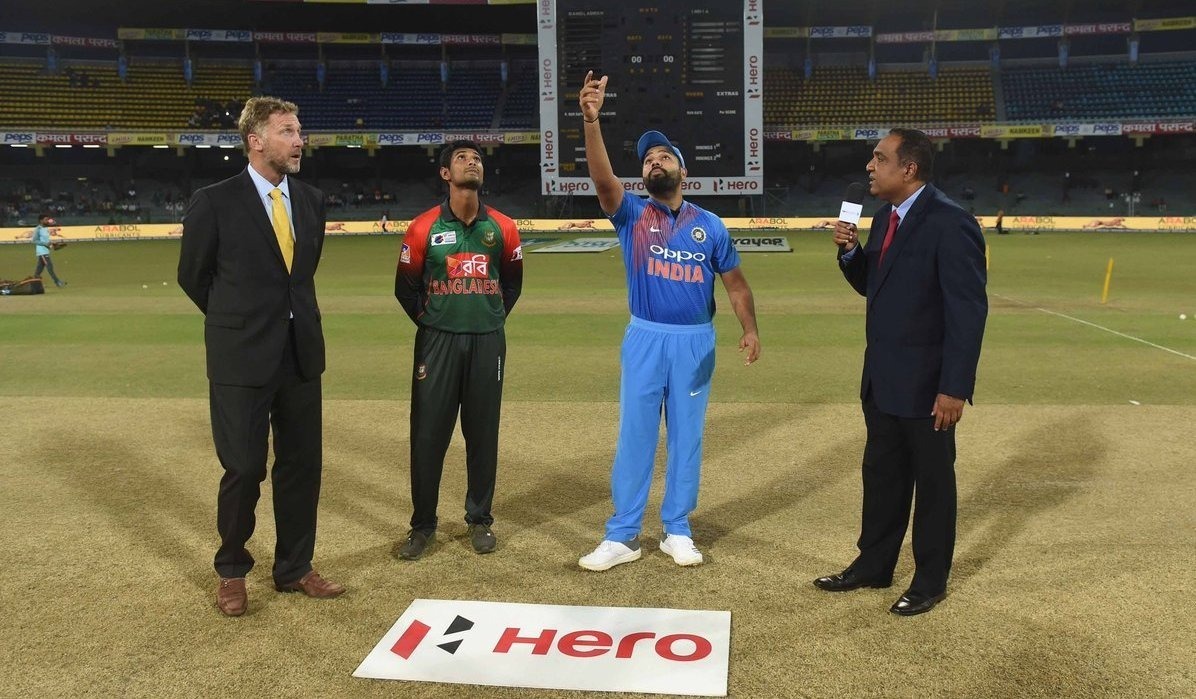 Nidahas Trophy: India invite Bangladesh to bat in second T20I