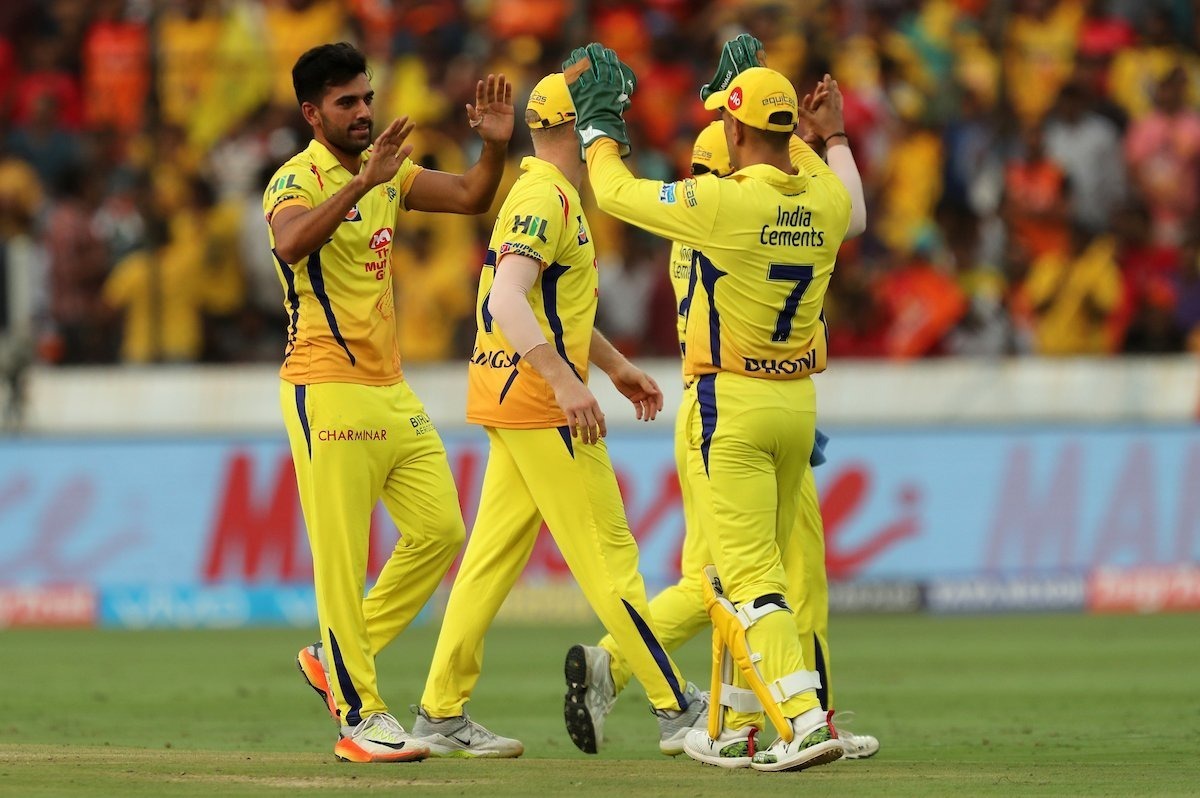 Rayudu, Chahar help CSK beat SRH in their own backyard