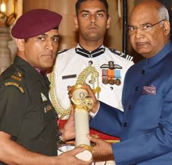 Lieutenant Colonel MS Dhoni shares emotional message after receiving ...