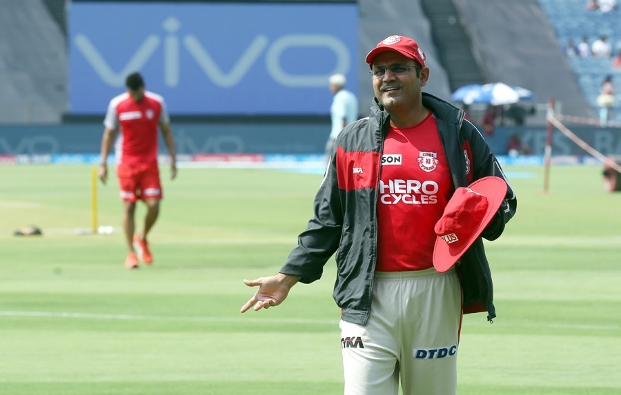 sehwag to come out of retirement thats a good april fools day prank by kxip Sehwag to come out of retirement – that’s a good April Fool’s Day prank by KXIP