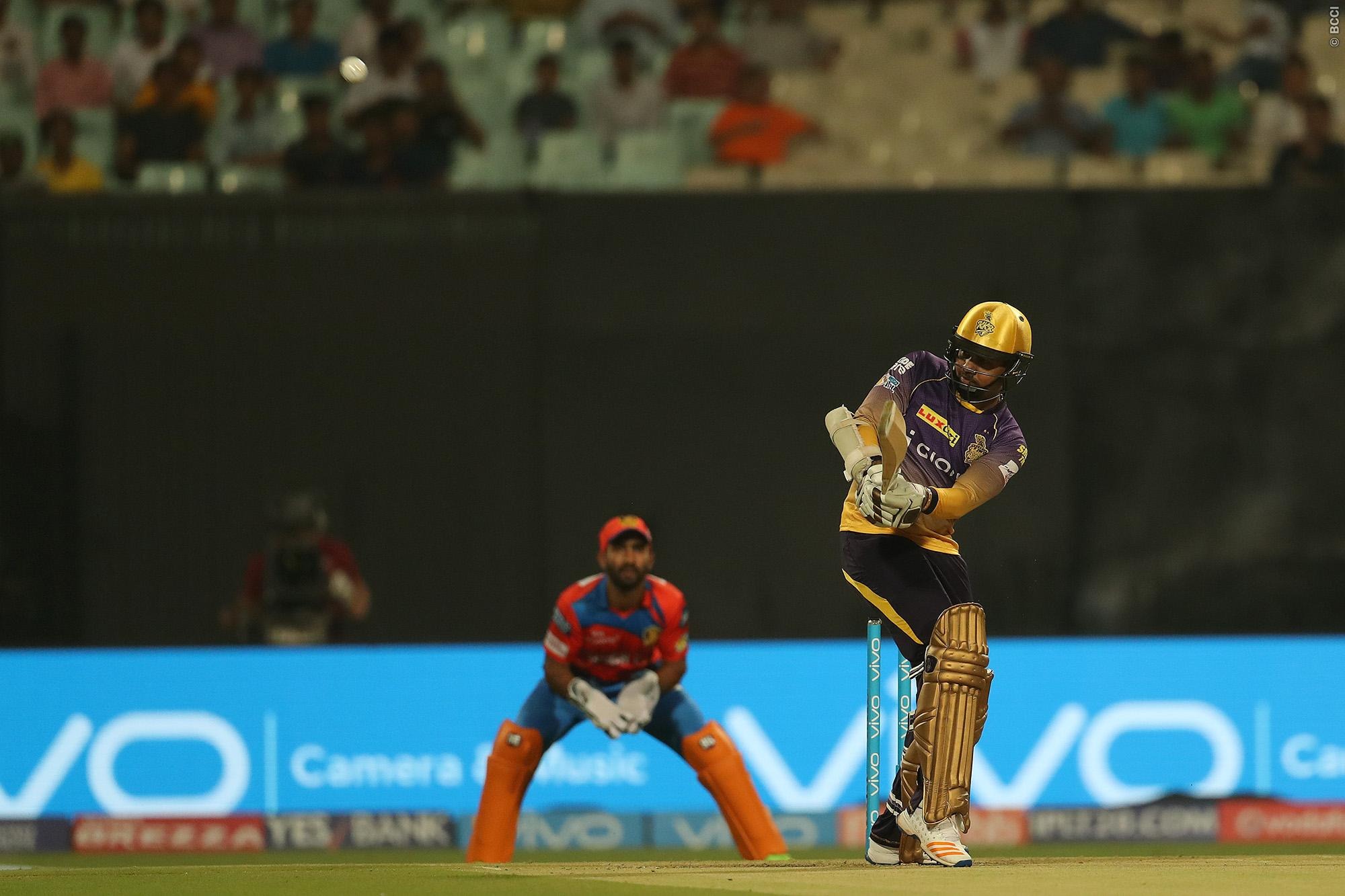 Knight Riders’ Sunil Narine and Yusuf Pathan jointly held the record for the fastest IPL fifty. Both of them had got there in 15 balls – Narine aginst RCB in 2017 and Pathan against Sunrisers in 2014.