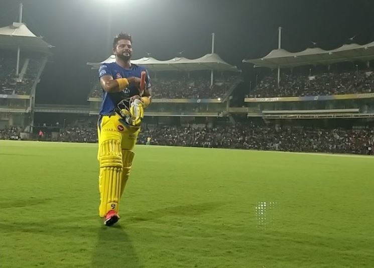 suresh raina chennai super kings smashes 7 sixes blats 57 off 24 before ipl Raina smashes 7 sixes, blasts 57 off 24 before IPL 11