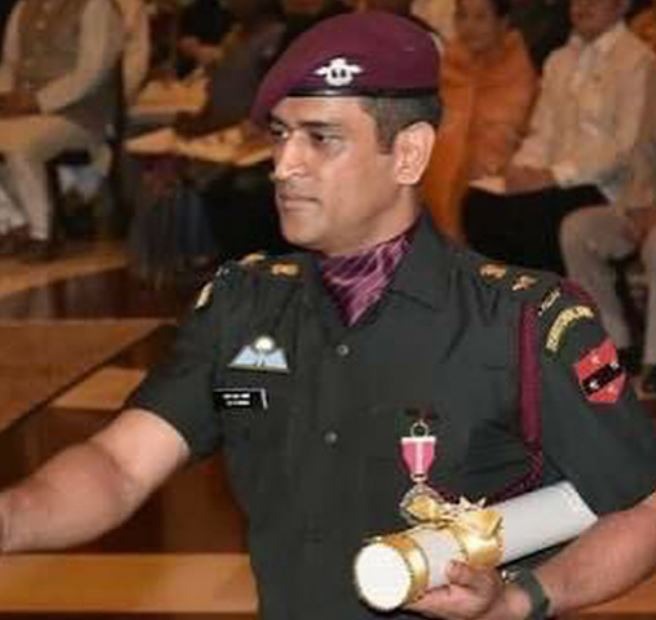 Lieutenant Colonel MS Dhoni shares emotional message after receiving Padma Bhushan