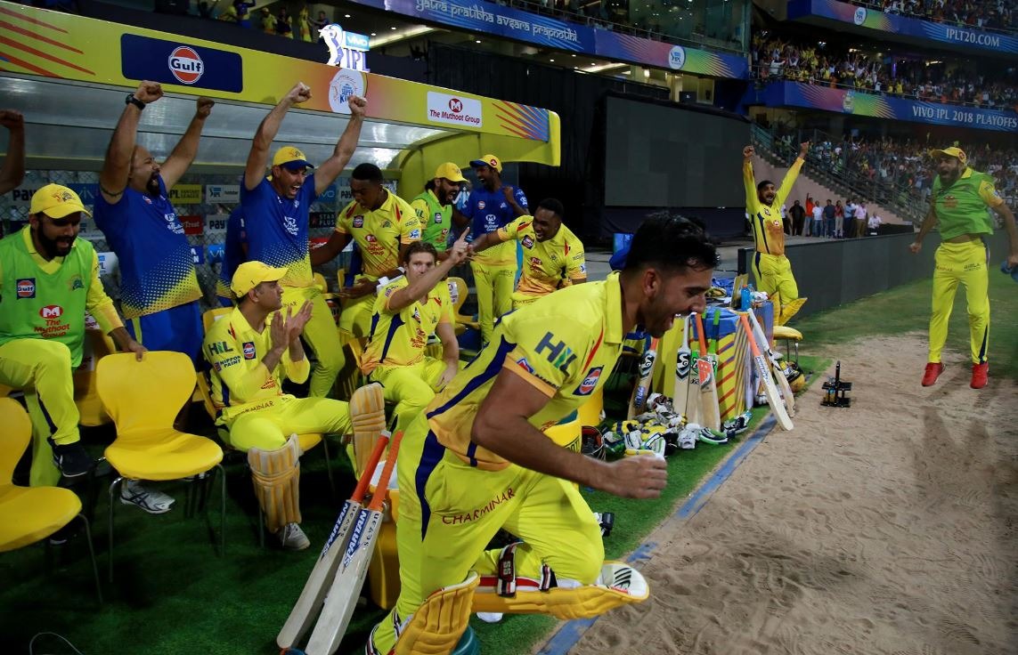 Chennai Super Kings stormed into the Indian Premier League (IPL) final for the seventh time on Tuesday after a nail-biting two-wicket win over Sunrisers Hyderabad.