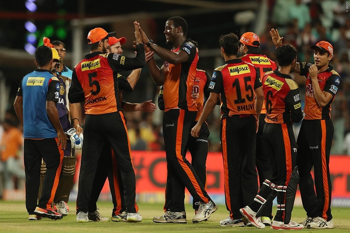 sunrisers storm into final with crushing win over knight riders Sunrisers storm into final with crushing win over Knight Riders