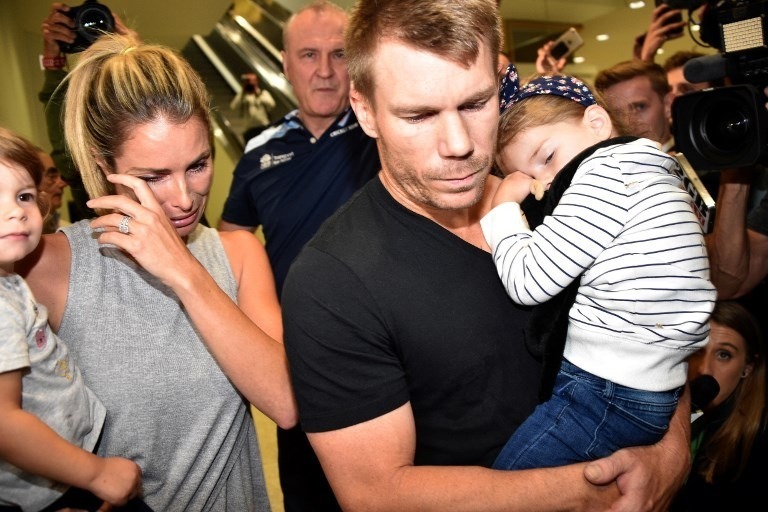 David Warner's wife had a miscarriage after ball-tampering incident