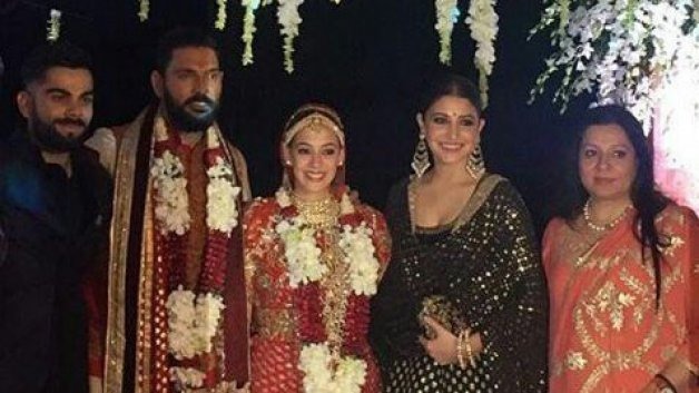 Yuvraj Singh married Hazel Keech in December 2016.