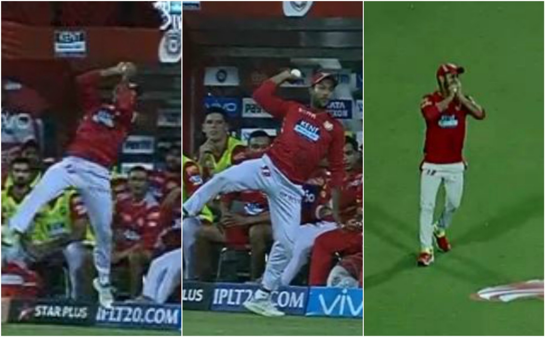 From long-off to long-on; Agarwal-Tiwary take the best catch of IPL 2018