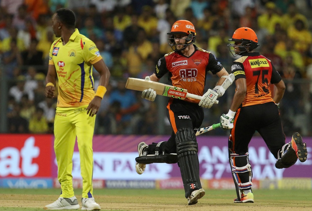 SRH had posted a challenging 178 for six courtesy Kane Willamson (47 off 36) and Yusuf Pathan (45* off 25).