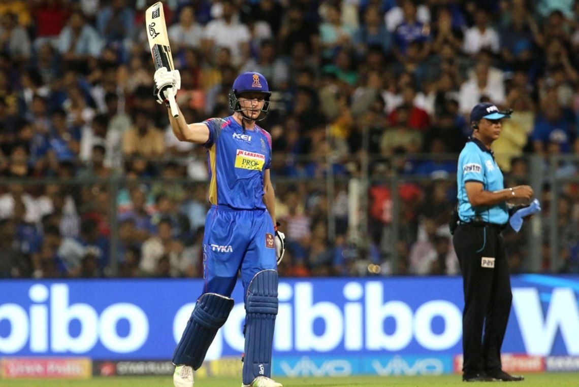 rajasthan royals restrict mumbai indians to 1686 Rajasthan Royals tame Mumbai Indians in their own den