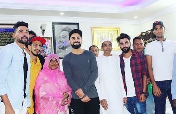 Kohli and Co. enjoy Hyderabadi biryani at Siraj's home