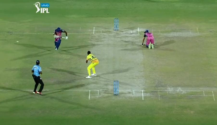 Samson, who is the highest run scorer for Royals in this season, actually sacrificed his wicket for Buttler, who was well settled.