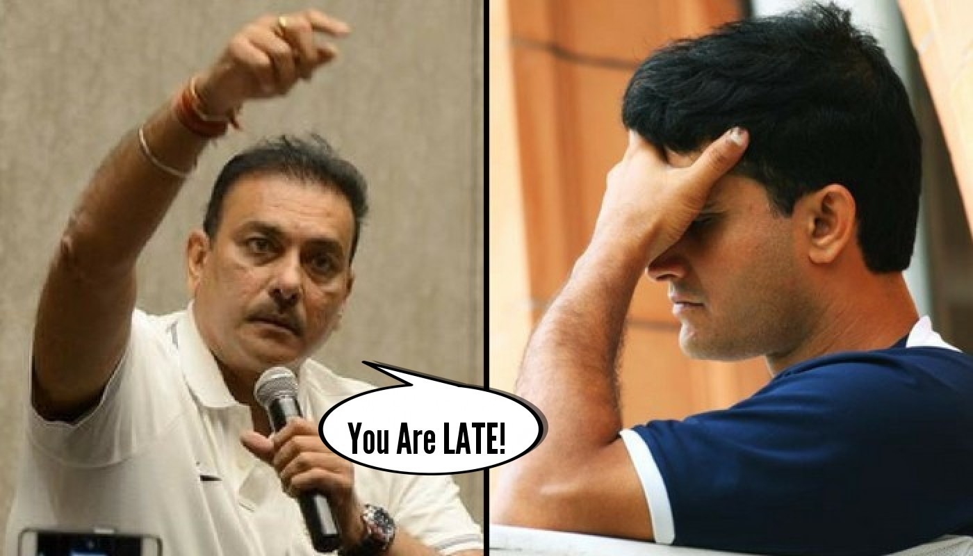 ravi shastri reveals how sourav ganguly faced his wrath on being late for practice Ravi Shastri reveals how once Sourav Ganguly faced his wrath!