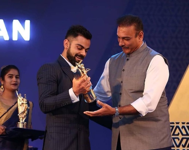 Kohli receives Polly Umrigar Award