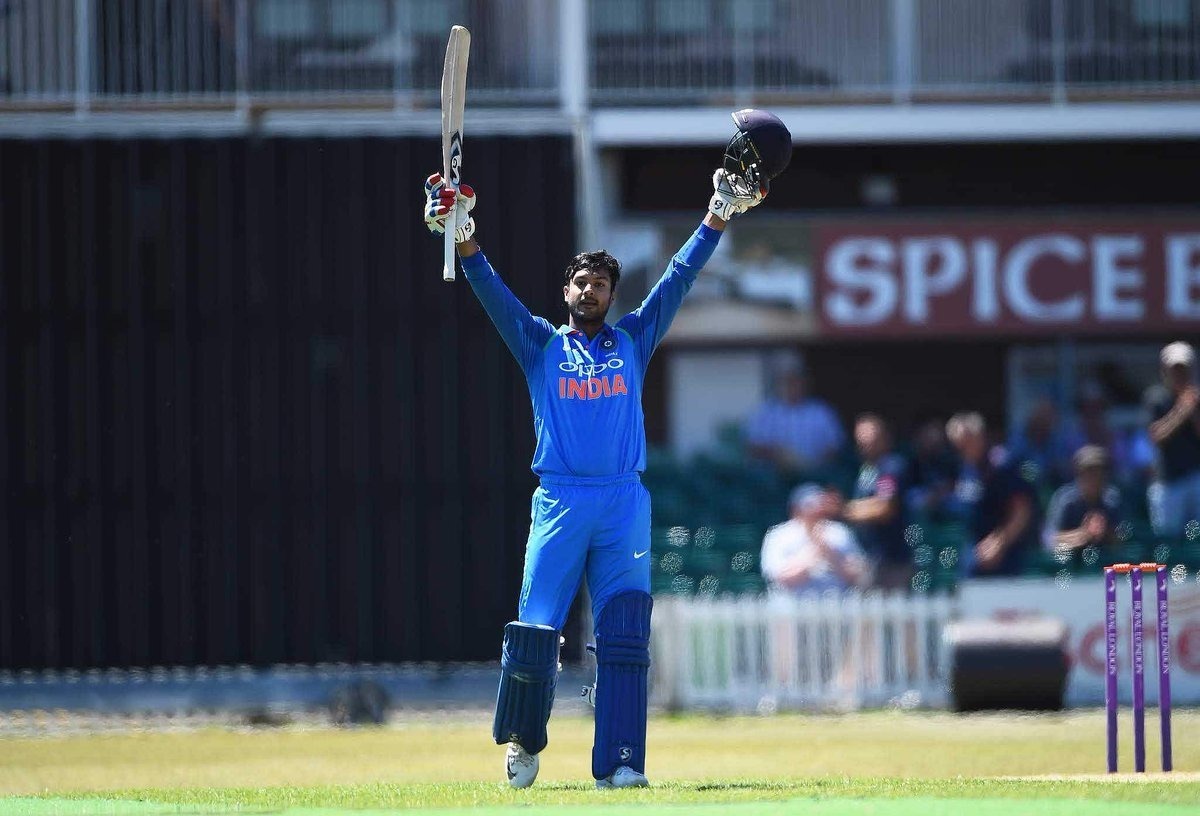 mayank agarwals hundred helps india a thrashing england lions Mayank Agarwal's hundred helps India A thrash England Lions