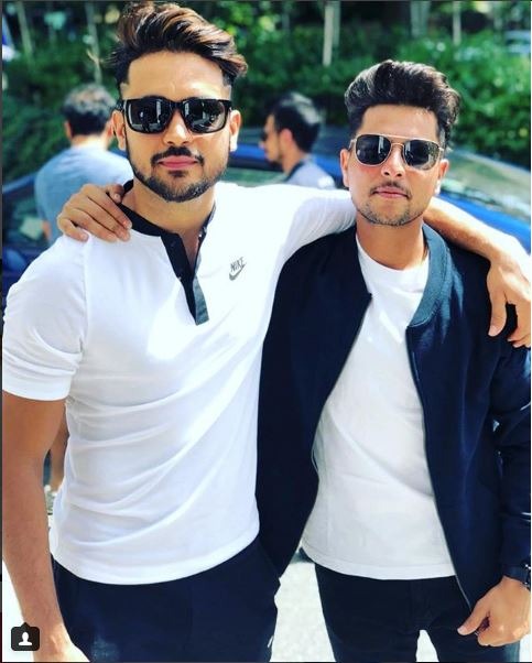 Manish Pandey and Kuldeep Yadav shared the first snap from their UK dairies on social media/ Courtesy: Instagram