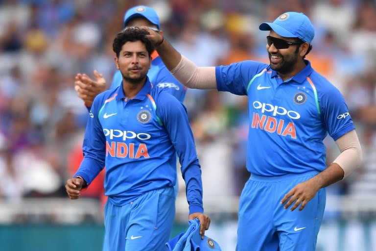 “I’m hoping for the Test squad, let’s see,” Kuldeep said in the post-match presentation/Photo: Courtesy: AFP