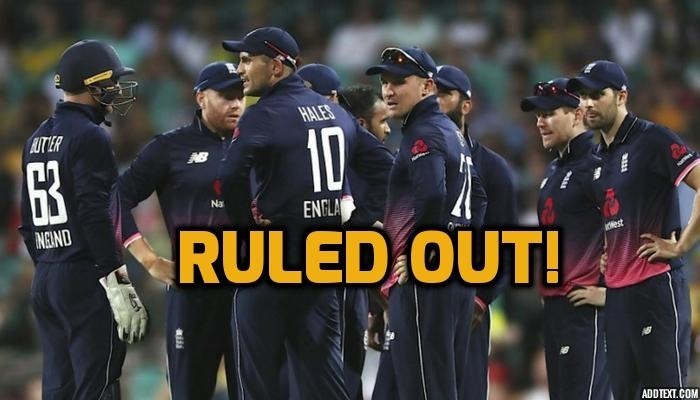 in form england batsman ruled out of odi series In-form England batsman ruled out of ODI series