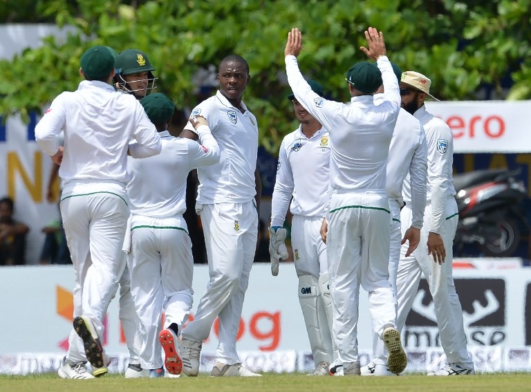 South Africa is currently playing a 2-match Test series in Sri Lanka/ Photo Courtesy: AFP