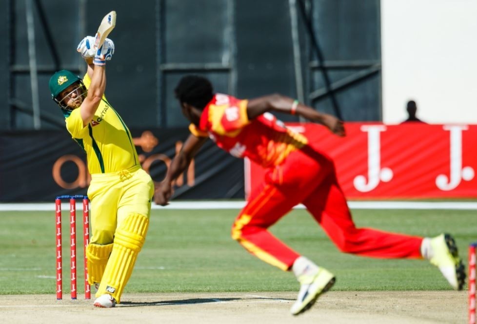 Record-breaking Australia pummel Zimbabwe by 100 runs