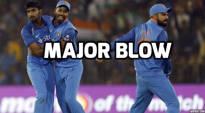 Star Indian cricketer ruled out of ODI series against England