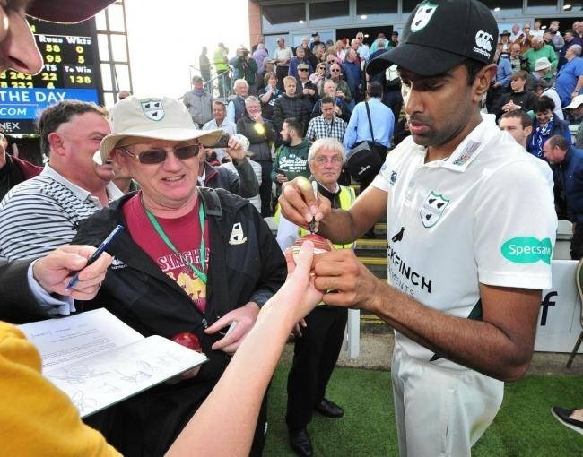 Ashwin to remain in England with Worcestershire