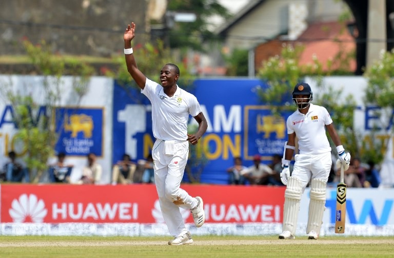 Young South African speedster Kagiso Rabada claimed his 150th Test wicket on Day 3/ Photo Courtesy: AFP