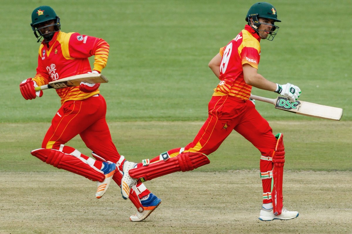 Hamilton Masakadza and Tinashe Kamunhukamwe got going with a 66-run opening stand, Zimbabwe's best of the series, and though Zimbabwe never looked like threatening Pakistan's total, the middle order did at least hold firm/Photo: Twitter