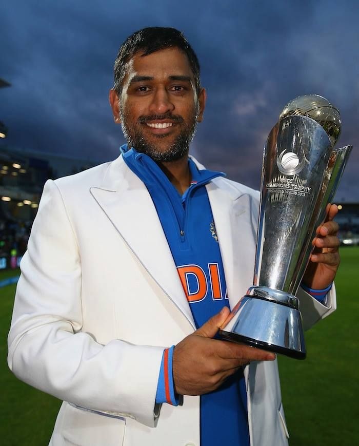 After winning the World Cup, Dhoni again lead the team to win Champion’s Trophy in 2013/ Courtesy: Twitter