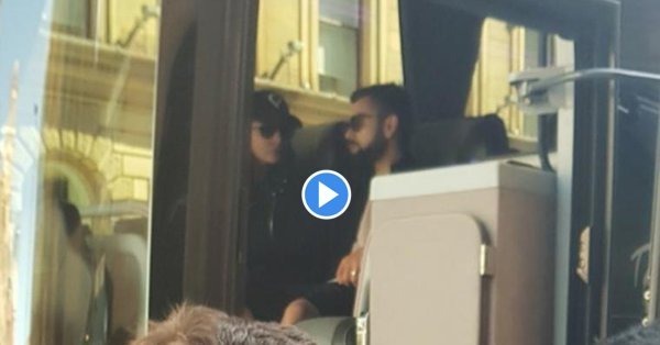 Watch: Anushka Sharma reaches England to meet Virat Kohli
