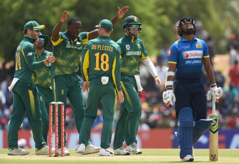 Rabada, Shamsi script South Africa's six-wicket win