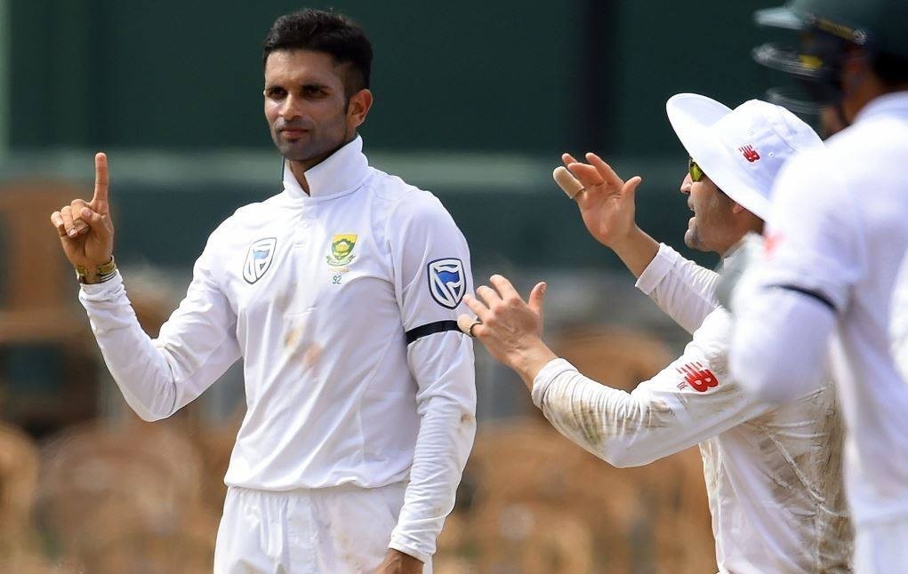 maharaj sneers 8 south africa enjoy upper hand on day 1 Maharaj sneers 8, South Africa enjoy upper hand on day 1