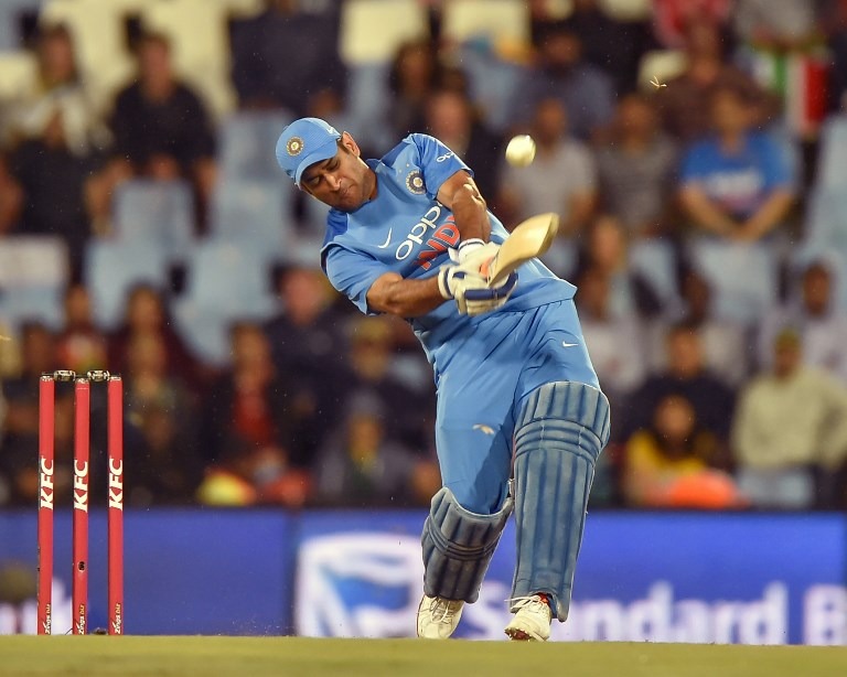 MS Dhoni is 33 runs shy off getting 10,000 runs in ODI cricket. After reaching this feat, Dhoni will become the 4th Indian batsman - after Sachin Tendulkar, Sourav Ganguly and Rahul Dravid - and 12th in the world to do so/ Photo Courtesy: AFP