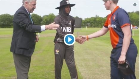 watch skipper in hijab leads uae women to victory on international debut WATCH: Skipper in Hijab leads UAE women to victory on international debut