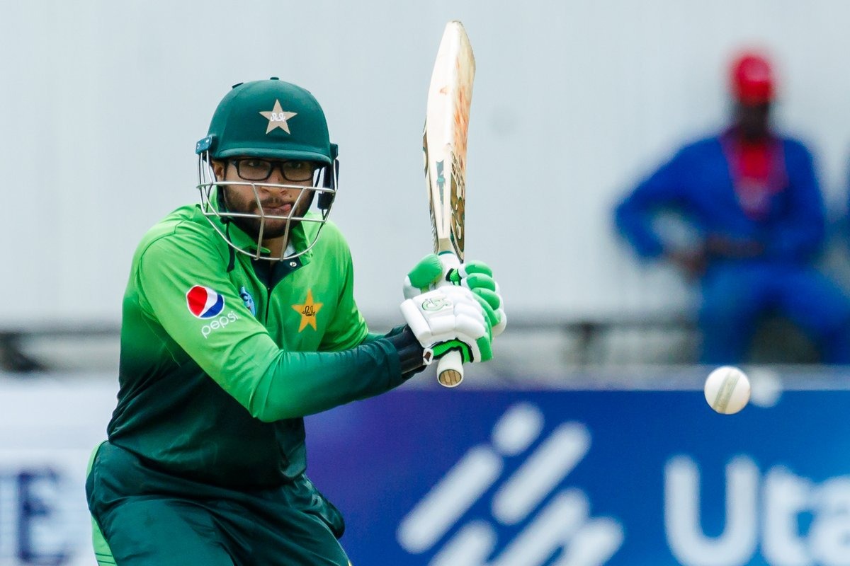 His opening partner Imam-ul-Haq was also in the runs once again, the pair adding their fourth century stand of the series/Photo: Twitter