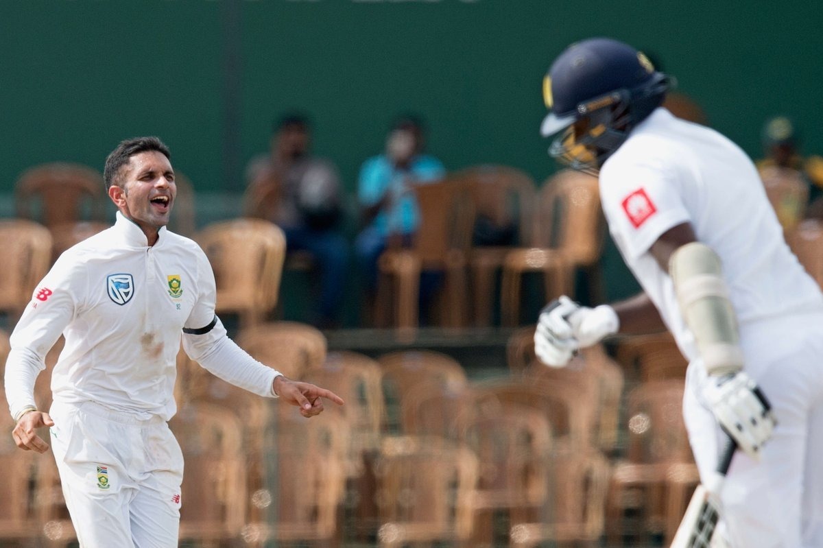 keshav maharajs 9 wicket haul scripts history for south africa Keshav Maharaj's 9-wicket haul scripts history for South Africa