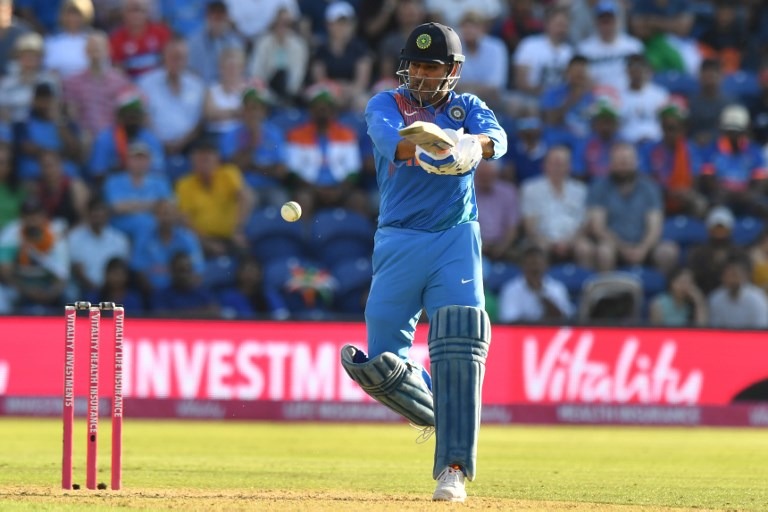 If Dhoni gets 10,000 runs against his name, he will be the second wicketkeeper batsman in the world to get those many runs in ODIs/ Photo Courtesy: AFP