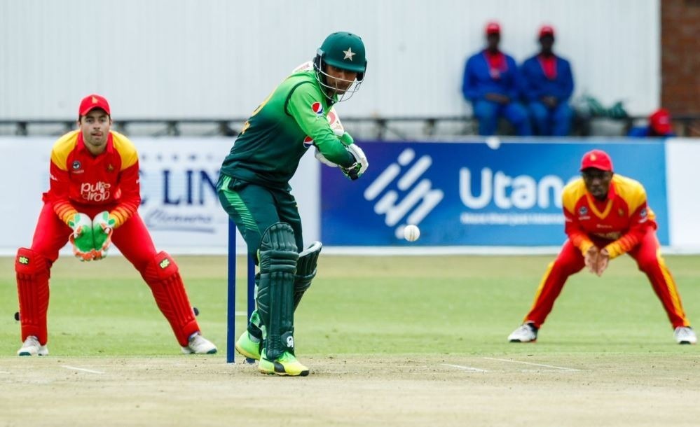 Record man Zaman leads Pakistan to 364/4 against Zimbabwe