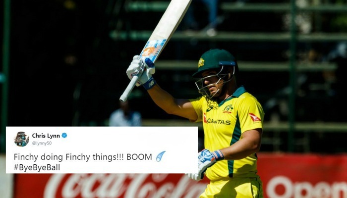 Aaron Finch sets world record and Twitterati go berserk!