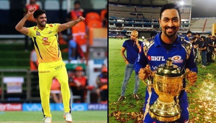 krunal pandya deepak chahar get maiden t20i call up to replace sundar bumrah Krunal, Chahar get maiden T20I call-up, to replace Sundar, Bumrah