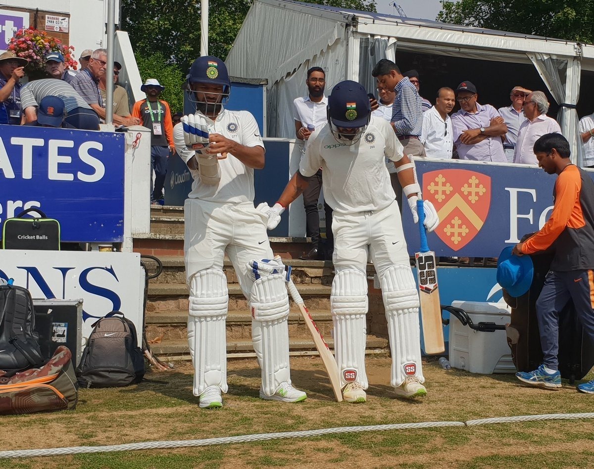 WATCH: India off to poor start, Dhawan out on Duck, Pujara, Rahane go cheaply