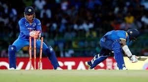 Dhoni achieved a new career feat when he completed 100 stumpings in his career in 2017/ Courtesy: Twitter