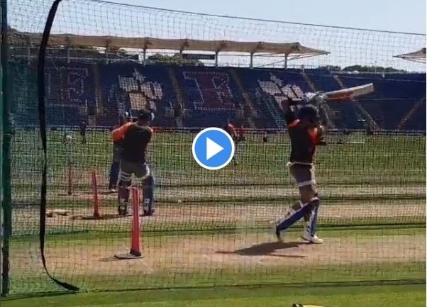 WATCH: Kohli & Dhoni's batting practice might scare England ahead of 2nd T20I
